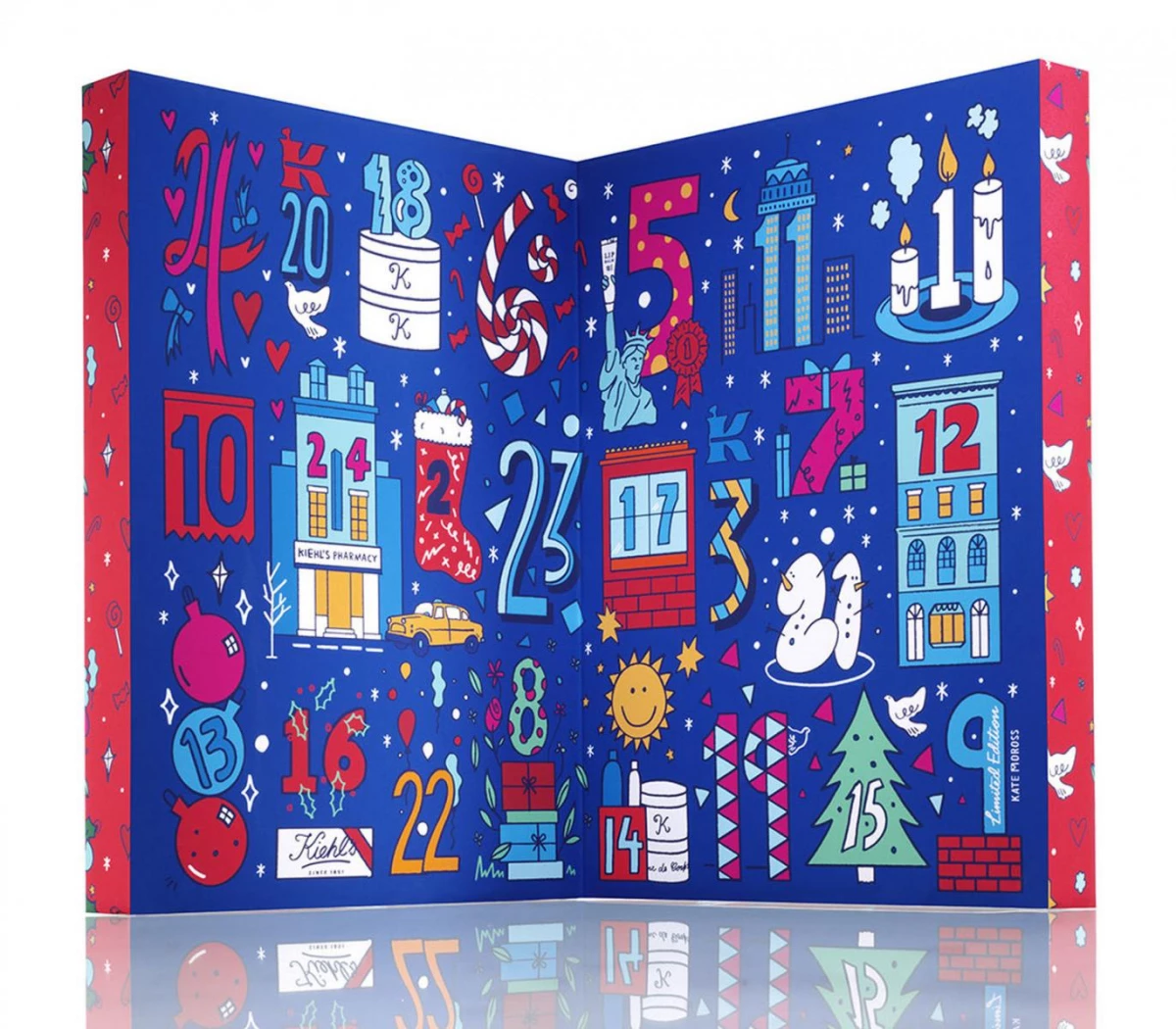 Kiehl's X Kate Moross 聖誕倒數月曆 NT$2,800