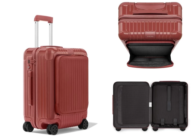 Rimowa Essential Sleeve系列前開式行李箱，商品價格約 NTD37,000。