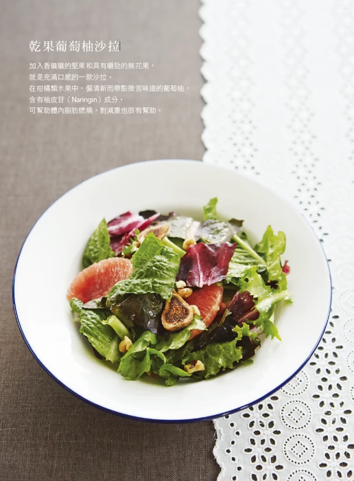 Raw Food 裸食主義:減重餐一定有你!乾果葡萄柚沙拉