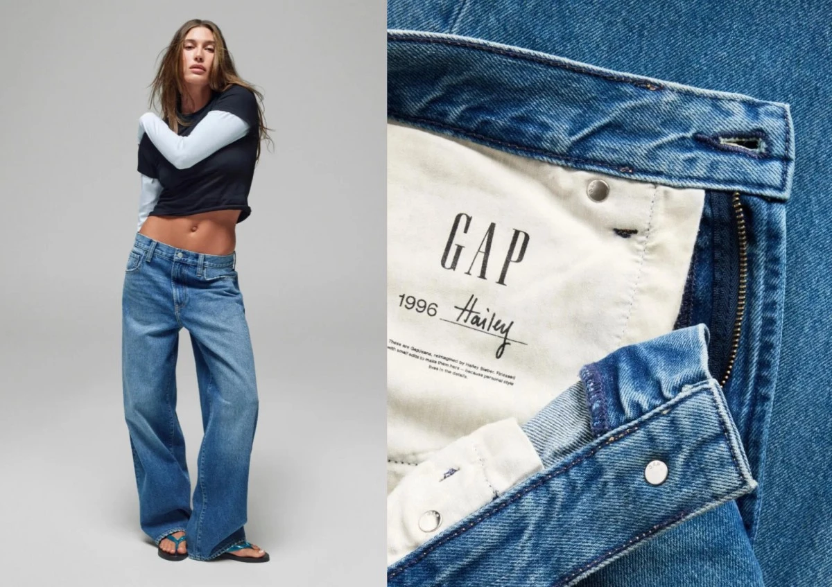 2026話題牛仔褲1：Hailey Bieber × Gap｜The Hailey Jean