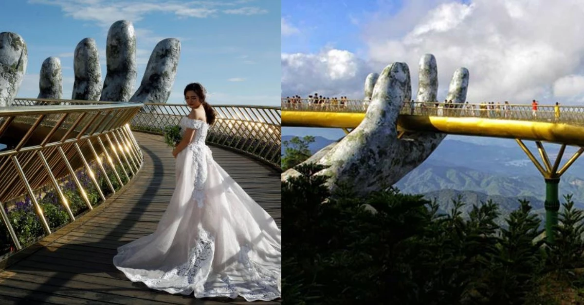 「巨手托橋」天空步道爆紅!去越南一定要去斥資20億美元的神之手朝聖