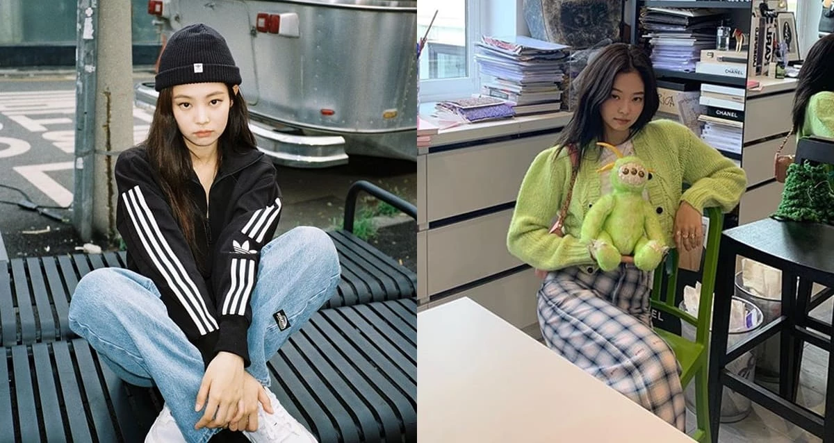 小熊連帽圍巾穿上立刻引起暴動!「人間香奈兒」Jennie的3種私服穿搭風格示範