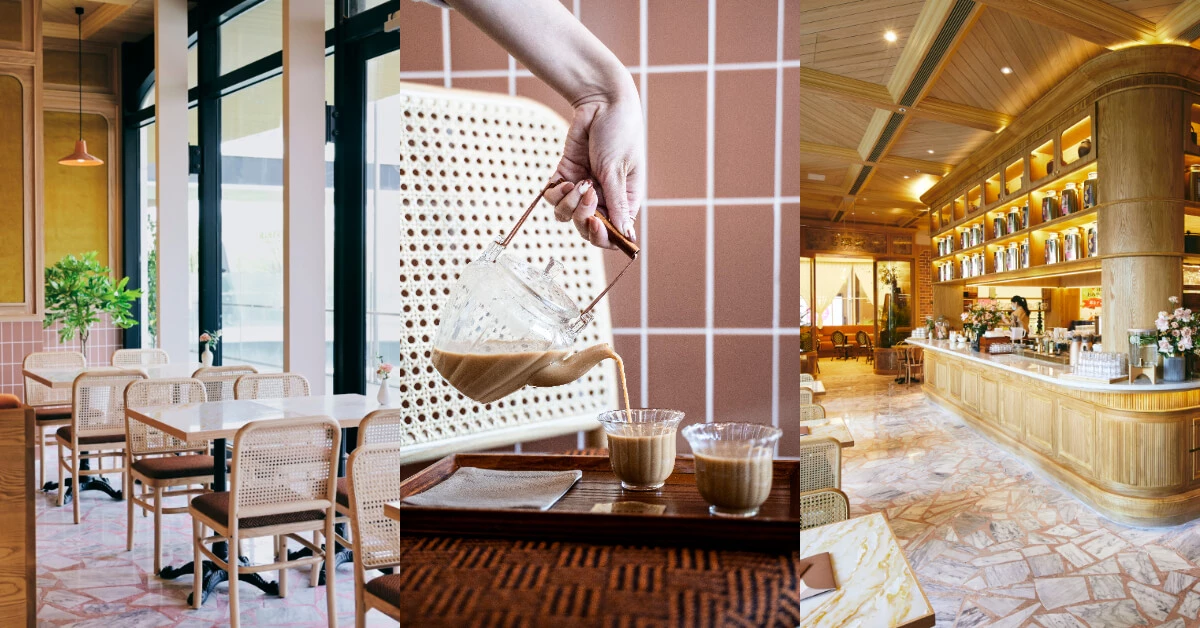 永心鳳茶「奶茶專門所」新品牌正式開張 !招牌奶茶搭配精緻台菜,復古質感空間奶茶控必訪!