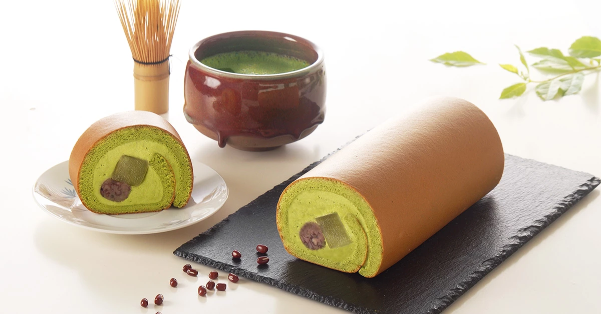 靜岡抹茶x北海道奶霜!天皇認證「抹茶紅豆蕨餅生乳捲」來襲