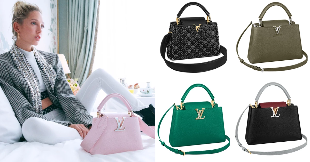 LV麻將包先放下!品牌IT Bag「Capucines」又出新色,綠色根本是為了2021牛年而設計