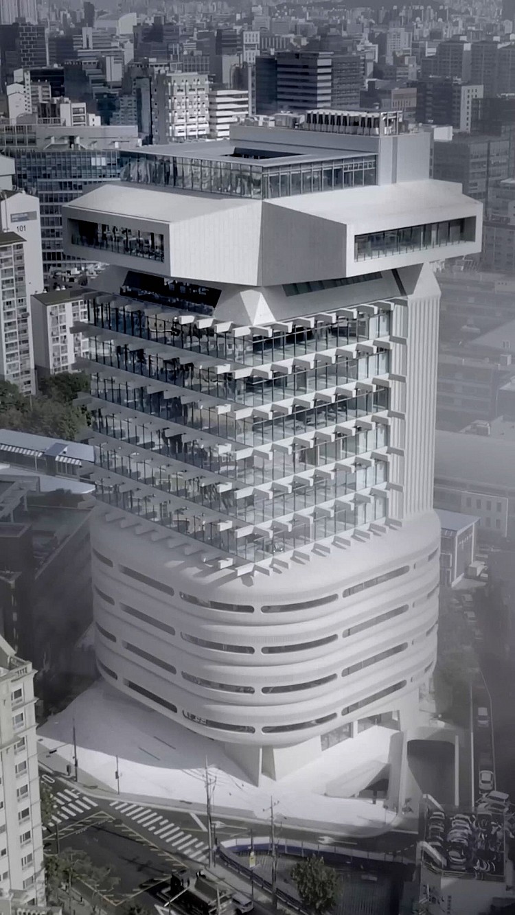 2025年開幕的Haus Nowhere，以純白量體直立於聖水洞，結合建築、科技與藝術策展，營造超越購物本質的沉浸式空間，這不再是傳統百貨，更是在零售革命上的下一個突破口。