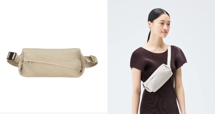 Bao Bao Issey Miyake這款腰包推薦給喜歡特別單品的時髦女孩們,品牌標誌性的褶皺結構重新詮釋日常配件。