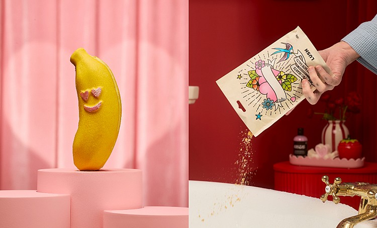 LUSH 與你蕉心泡泡馬卡龍，NTD550