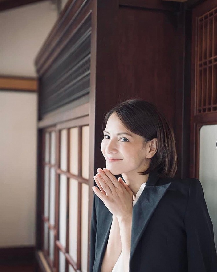 李心潔短髮造型靈感7:內彎中長鮑伯