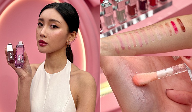 迪奧 粉漾水光潤唇釉，NTD1,400