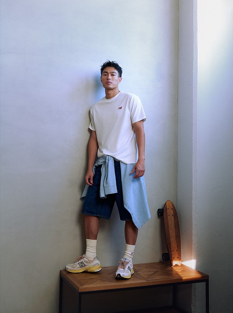 楊祐寧搶先上腳 New Balance 2010 「質感型、少年感」穿搭公式，帥感拉滿堪稱今夏穿搭教科書
