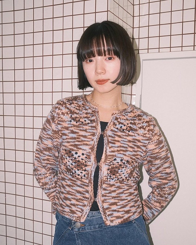 不用燙短髮造型推薦6：齊瀏海學生頭