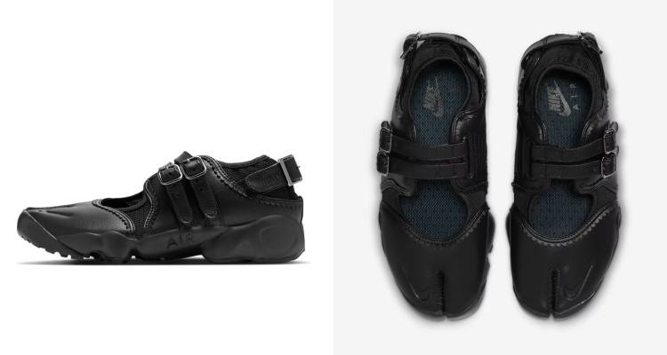 Nike Air Rift Breathe承襲1996年經典分趾造型，以獨特的「裸足感」重新定義運動鞋美學。