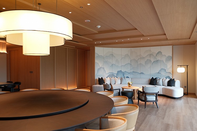 其中最受矚目的總統套房牌價88萬，以115坪的尺度刷新新北酒店的空間格局