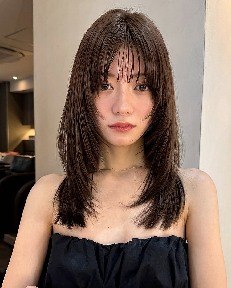 減齡髮色推薦2：亞麻棕