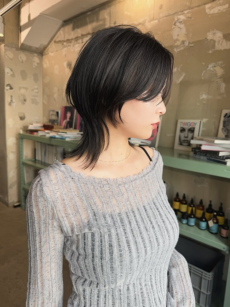 層次剪髮型推薦18：水母鮑伯