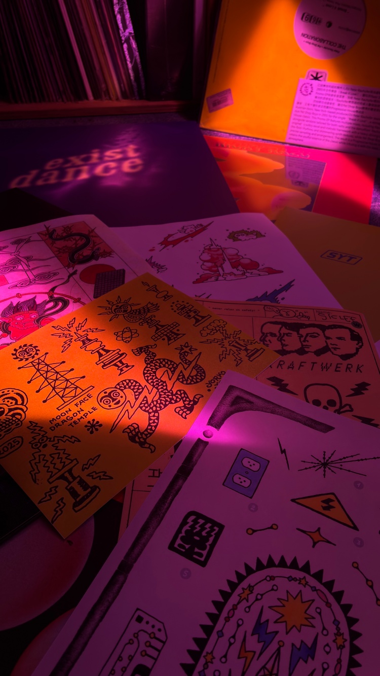 這次潮電Bar&RecordStore與太陽隆宮的合作，太陽龍宮以經典「龍」象徵能量與光，呼應潮電的「電」與台電老屋所承載的電力精神，