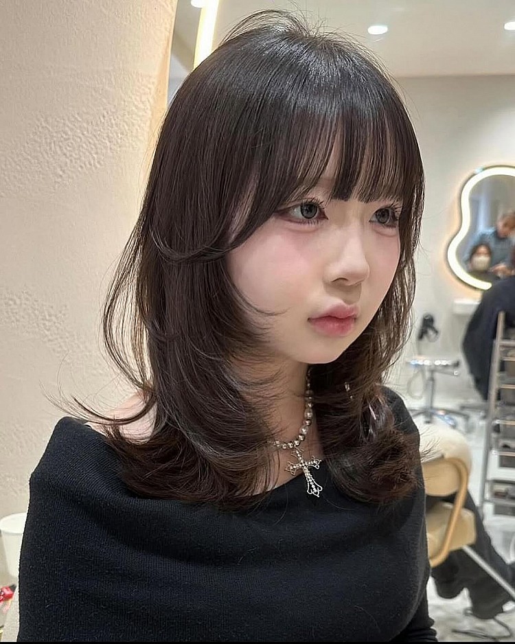河西剪髮型靈感10:日系內彎燙