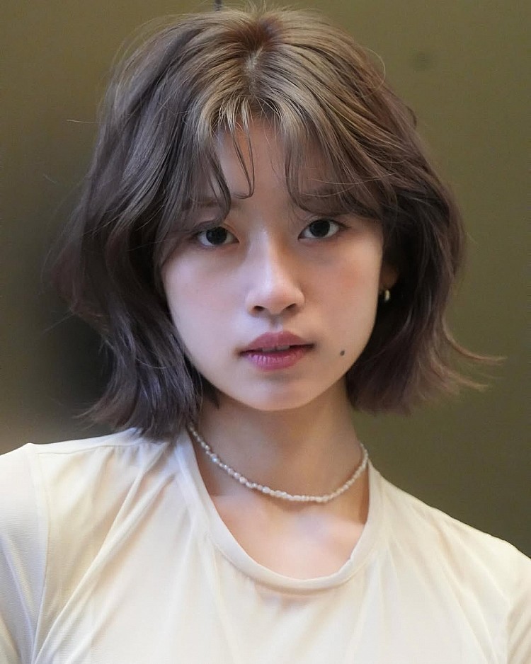 鮑伯短髮推薦6：梨花捲