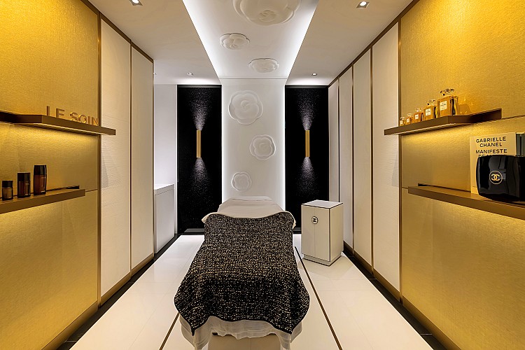 香奈兒101美妝精品店亮點2:全台最大頂級SPA空間