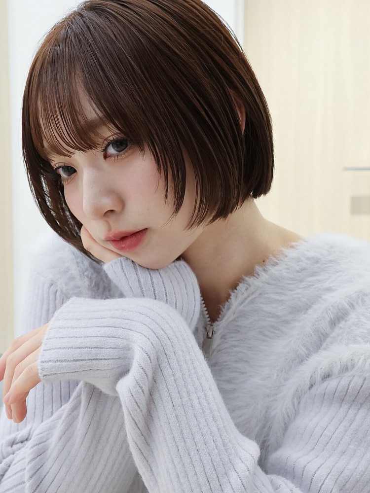 不用燙短髮造型推薦1：耳下鮑伯