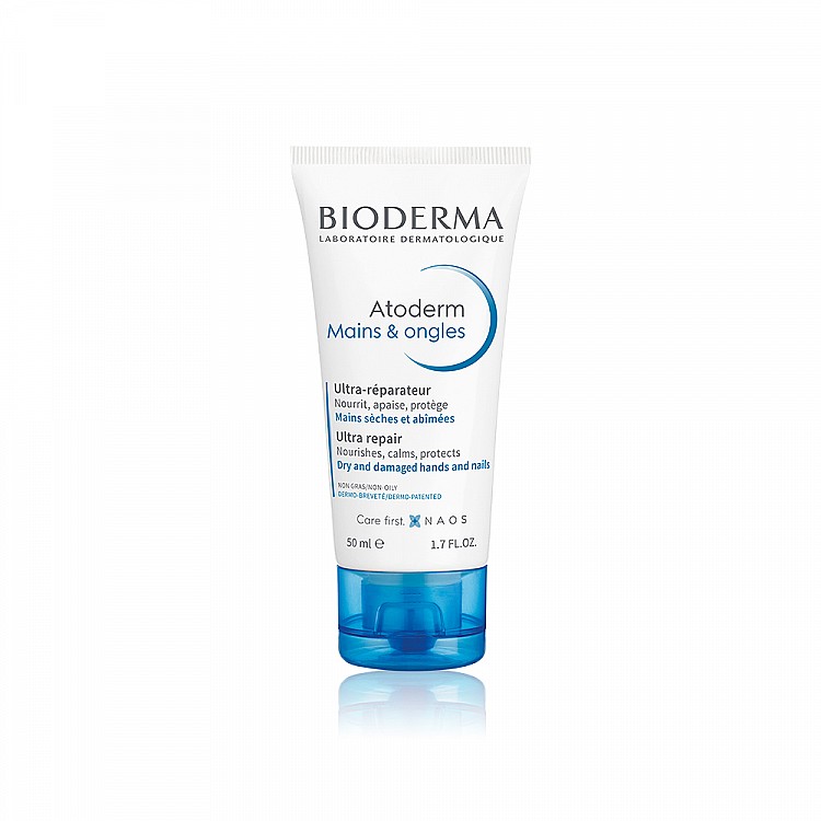 Bioderma貝膚黛瑪 舒益滋潤美甲修護手霜/50ml，NTD250