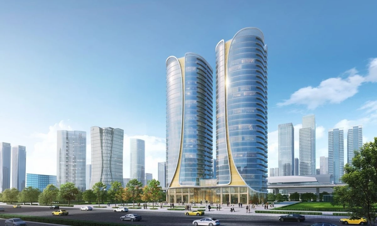新莊副都心將迎來全新指標性商辦建築:國家壹號廣場。該案邀集國際建築設計團隊 Aedas、飯店與室內設計品牌 G.A Design,以及日商大林組參與打造,規劃興建 A、B 兩棟雙塔建築。建築立面以蝴蝶破繭而出的動態線條為設計靈感,象徵企業蛻變、創新與持續進化。其中一棟將規劃地上 29 層,未來將成為新莊副都心的重要商辦地標,並進一步提升新北市的商業發展能量。