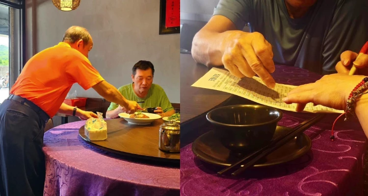 其實，我很難用幾句話精準形容那種感覺。它不是單純吃了一頓好吃的飯，而是在熱鬧的餐廳裡，看著爸媽開心聊天、一起分享食物，那份「一家人坐在同一張餐桌前」的幸福感，才是最讓人珍惜的滋味。