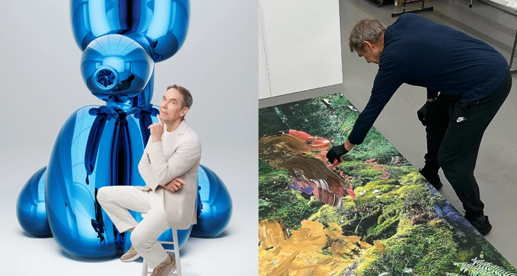 如果《Bella儂儂》讀者們還不熟悉Jeff Koons，那你只需要知道，他是全球身價最高的在世藝術家之一。他最擅長將街頭日常的平凡物件，透過極致考究的工藝與宏大宏偉的規模，昇華為舉世震驚的當代圖騰。