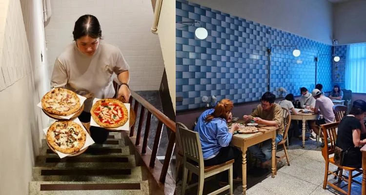 同行友人吃到一半,突然冒出一句:「欸,你有沒有發現,吃完居然完全不會想喝水?」。「真的欸!」被他這麼一提醒,我才瞬間恍然大悟。普遍吃披薩,尤其是連鎖店的披薩,往往才吃兩片,就急著想喝飲料解膩,但在「Vita Pizza」完全沒有這種負擔感。我還笑著回友人:「不行不行,你這種是連鎖披薩店的吃法,一點都不義式啦!」