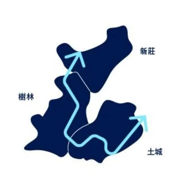 土城樹林線全線規劃 13 座車站,分別為 LG09 金城路與延和路口、LG10 近中正國中、LG11 金城路與和平路口(可轉乘板南線土城站)、LG12 金城路與忠義路口、LG13 中華路與城林路口、LG14 中華路與溪城路口、LG15 中華路與八德街口、LG16 大安路與八德路口、LG17 近樹人家商、LG18 中正路與大安路口、LG19 中正路與三多路口、LG20 中正路與三俊街口,以及 LG21 中正路 929 巷(可轉乘中和新蘆線迴龍站)。