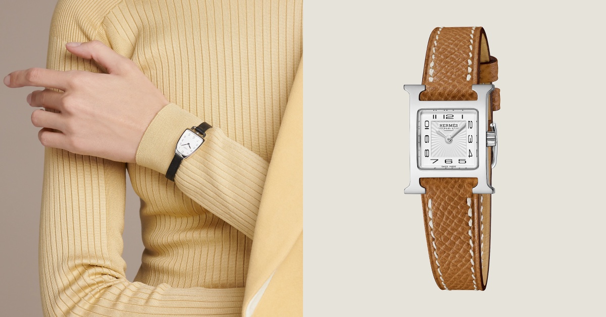 人生第一只Hermès愛馬仕女錶推薦6款！H錶殼、Kelly鎖頭，平均15萬入手