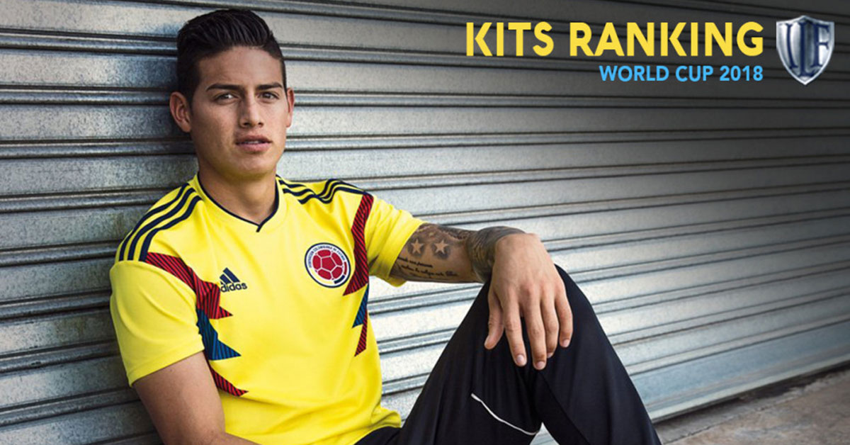 2018年俄羅斯世界盃球衣總排名出爐，今年最好看的球衣是哪一國?