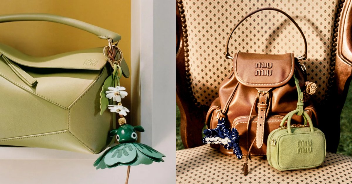 2025必備包包吊飾推薦Top 10！Gucci迷你賈姬包，Loewe、BV超萌玩偶