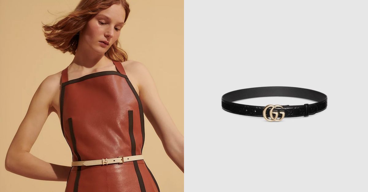 2025 Logo皮帶推薦10款：Hermès、Gucci、Dior...提升穿搭質感就靠它！