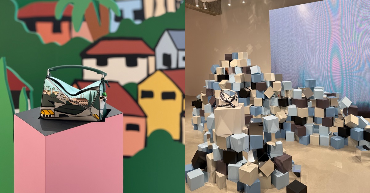 Loewe Puzzle 10週年特展開跑！19款復刻包款，再現品牌工藝！