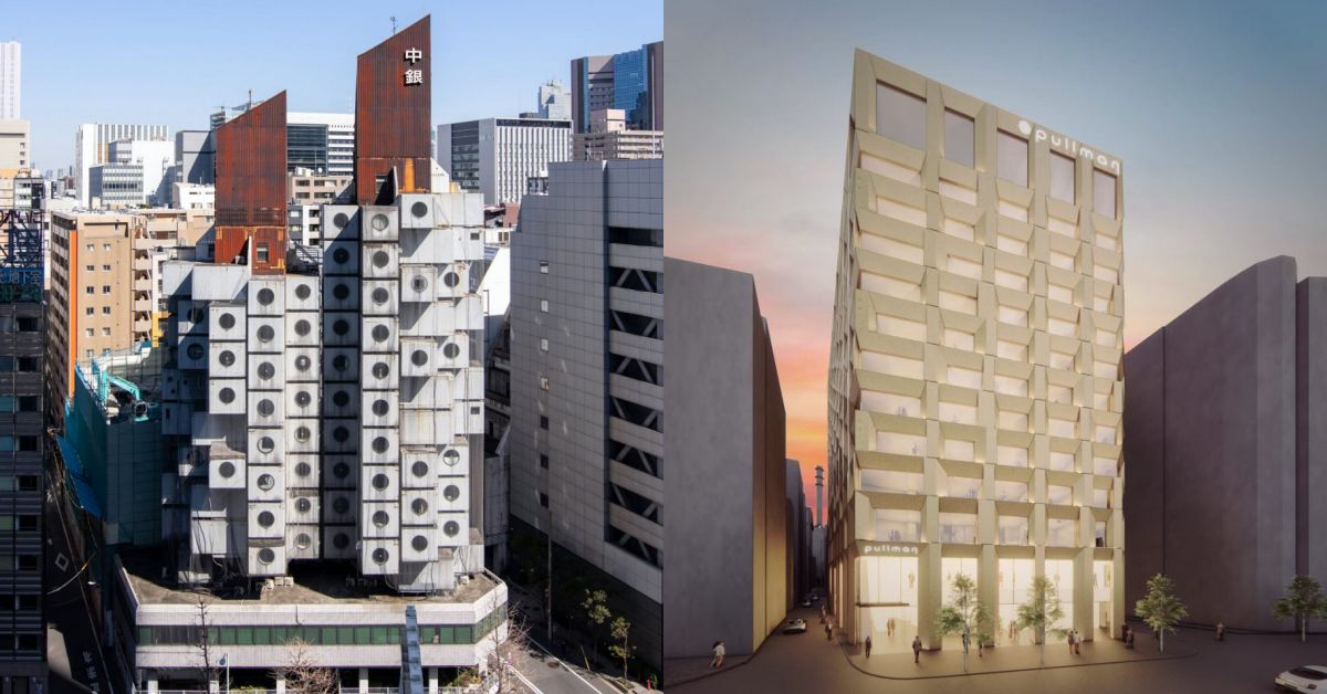 東京地標「中銀膠囊塔」正式拆除！黑川紀章半世紀建築落幕，全新「鉑爾曼酒店」預計 2027 年開幕