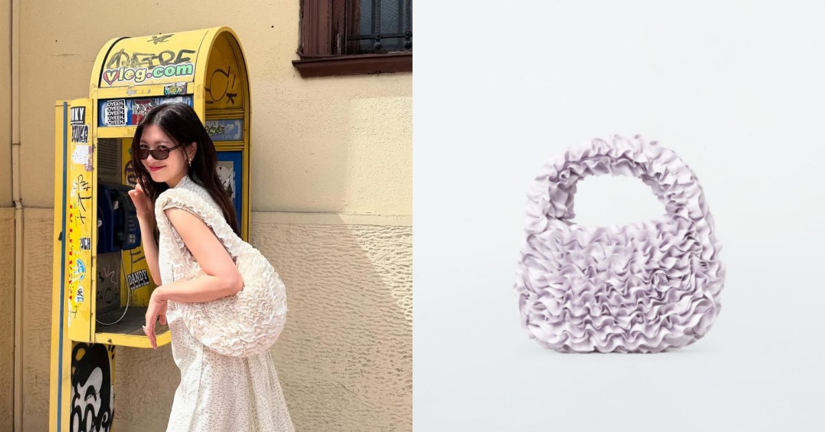 COS雲朵包姐妹款「花瓣包」引熱議！4亮點：浪漫皺褶設計、通勤族最愛