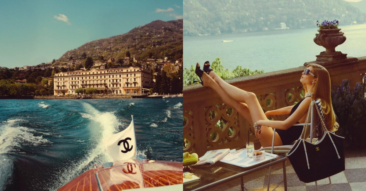 Chanel 2025/26度假大秀5大重點：移師義大利科莫湖，冰淇淋包引熱議