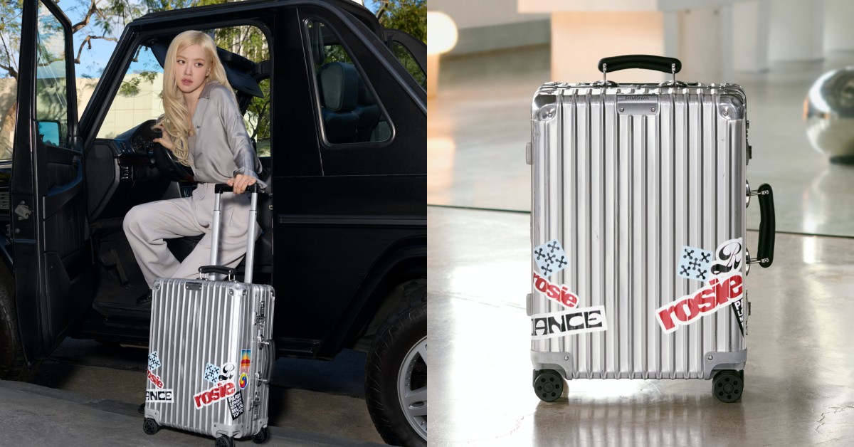 Rosé入鏡Rimowa全新形象照！春夏系列5個行李箱推薦，這款「機場箱」短期旅行首選！