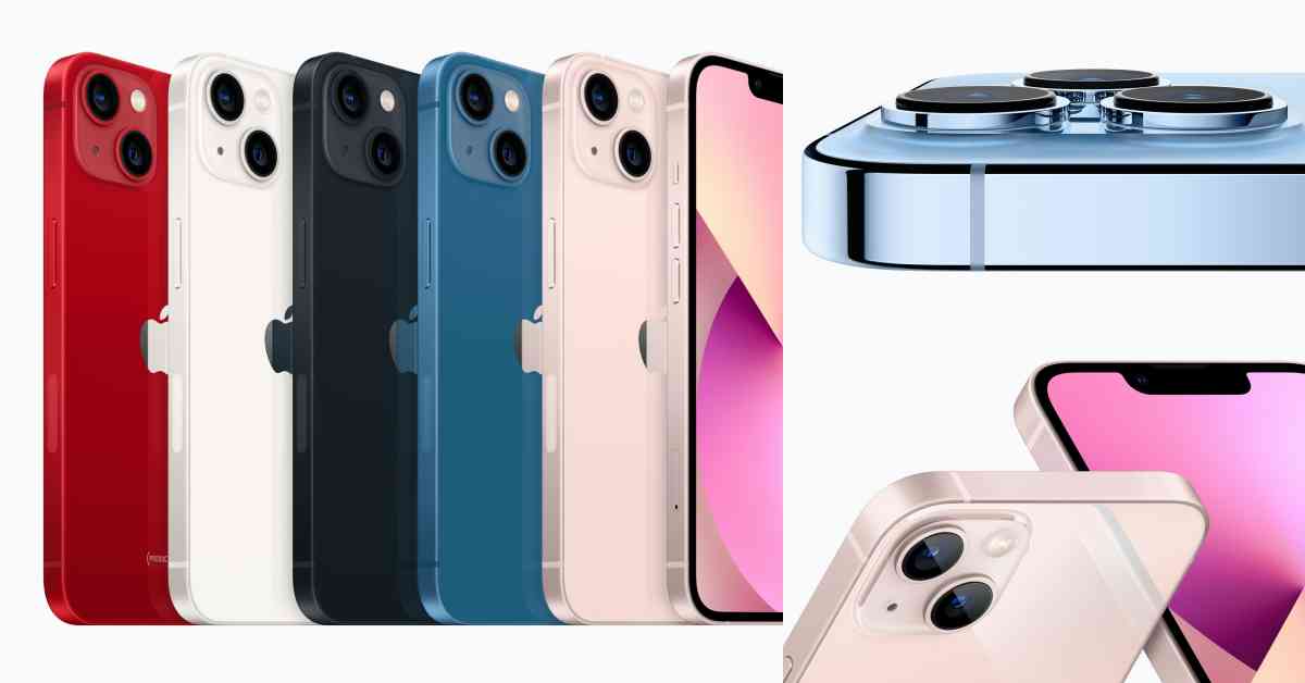 iPhone13 價錢、開賣日出爐！2萬初就能入手，寶寶粉、天峰藍好難選！1TB容量時代真的來了