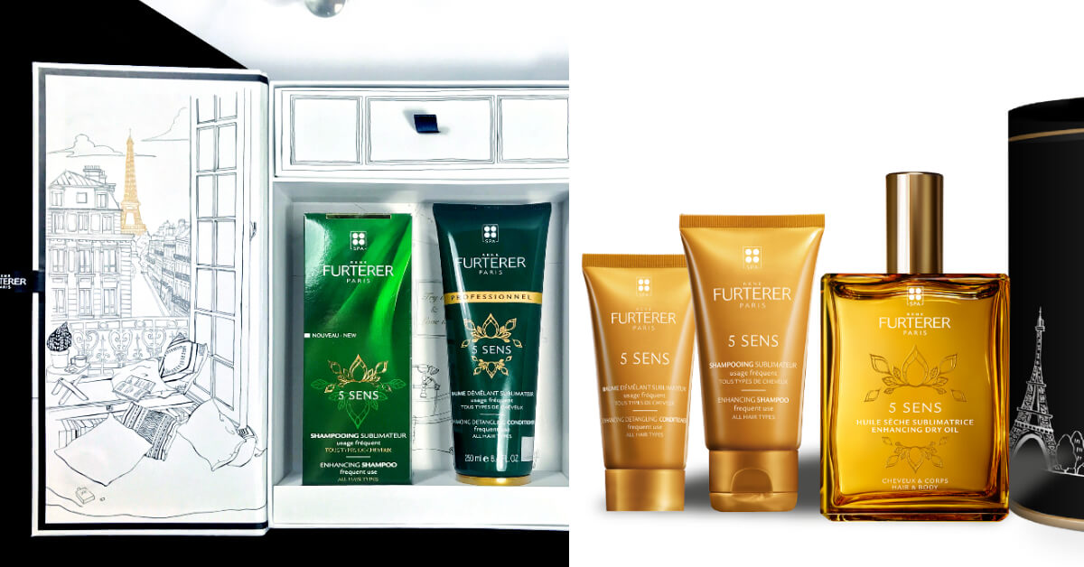 荷那法蕊 5SENS 禮盒，打開來是少女的房間，還有充滿手繪風的法國街景