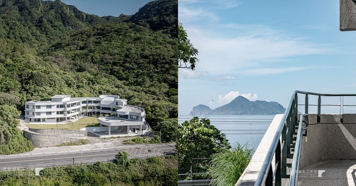 最美校園！宜蘭「大里國小」5大設計亮點：極簡純白風、眺望龜山島