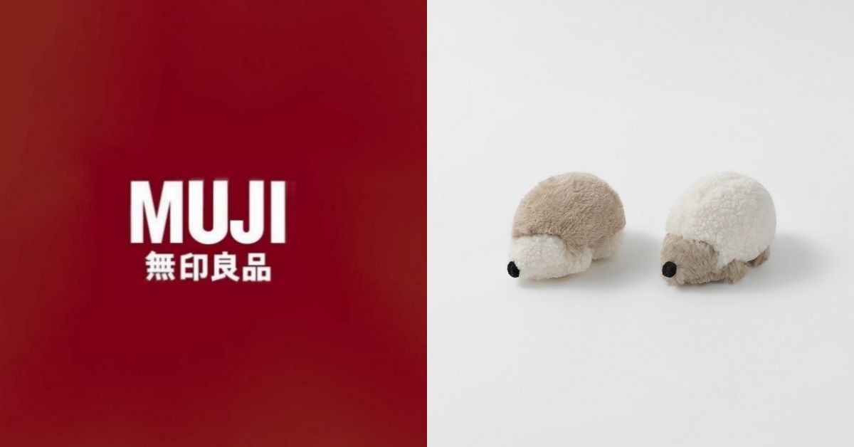 MUJI首次推出絨毛玩具！療癒「刺蝟」角色登場，只在限定門市販售