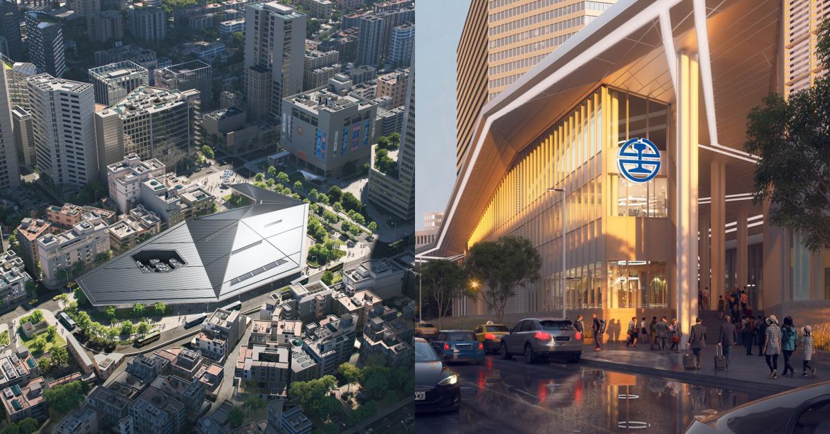 繼高雄衛武營後，荷蘭建築事務所Mecanoo打造「台鐵桃園新站」：連接台北捷運中和新蘆線，5大亮點一次看