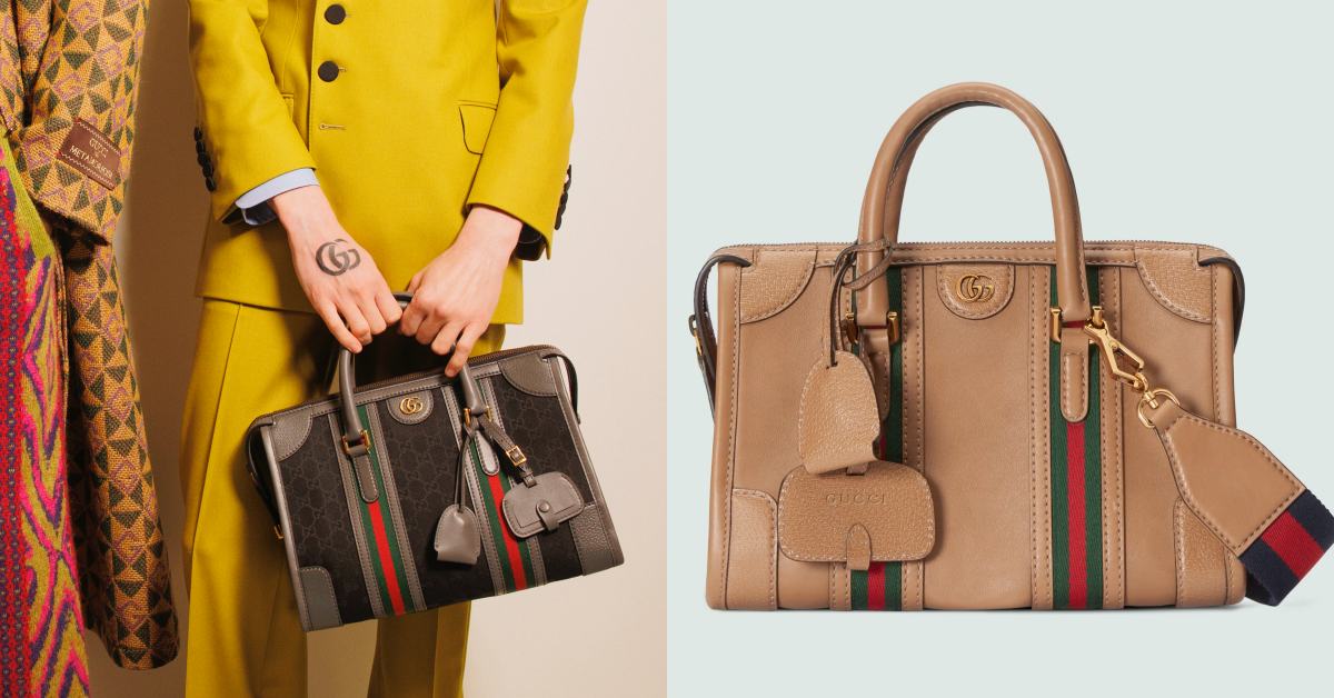 Gucci把行李袋變成包！2022秋冬全新IT Bag登場，復古元素搭GG logo女孩怎麼能不愛？