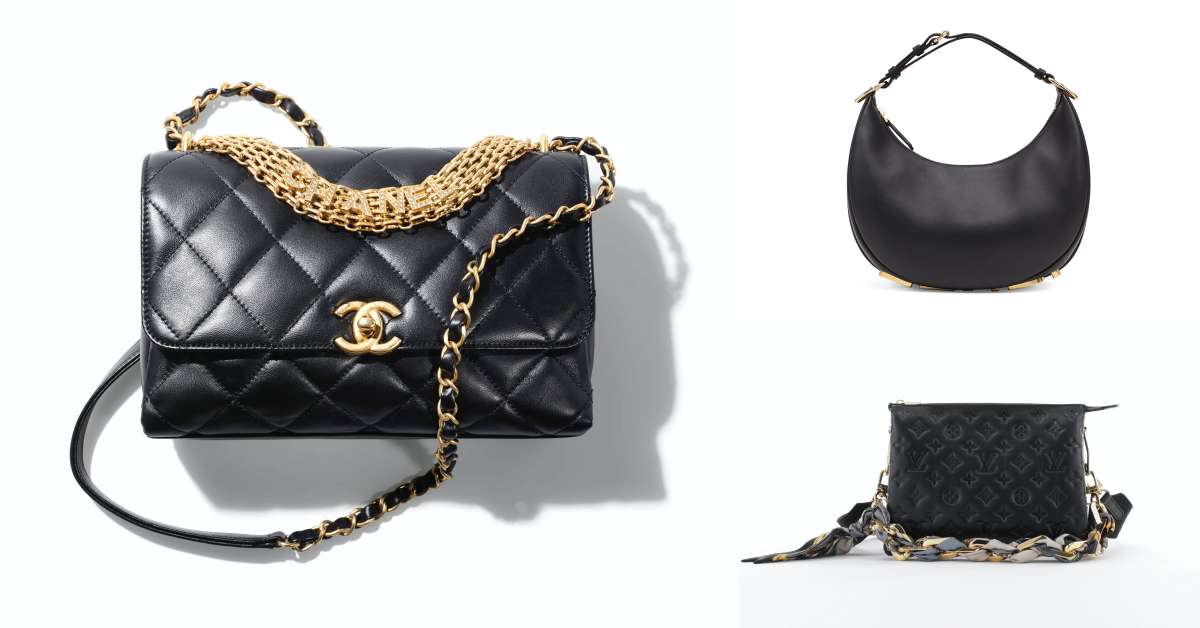 精品包不過時關鍵字是「黑配金」？15款「黑色包款」推薦！Dior、YSL、LV…搭上金釦時髦又吸睛