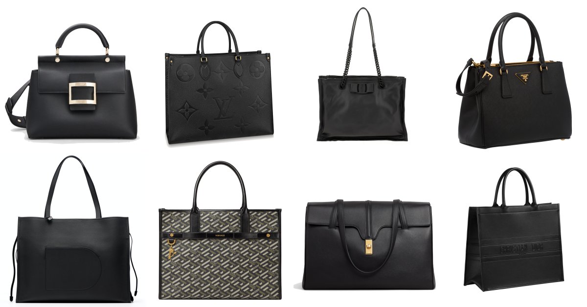 「黑色通勤包」推薦Top16！Gucci、Dior、Fendi到LV...開會到約會都適合，讓妳一秒變成時髦OL
