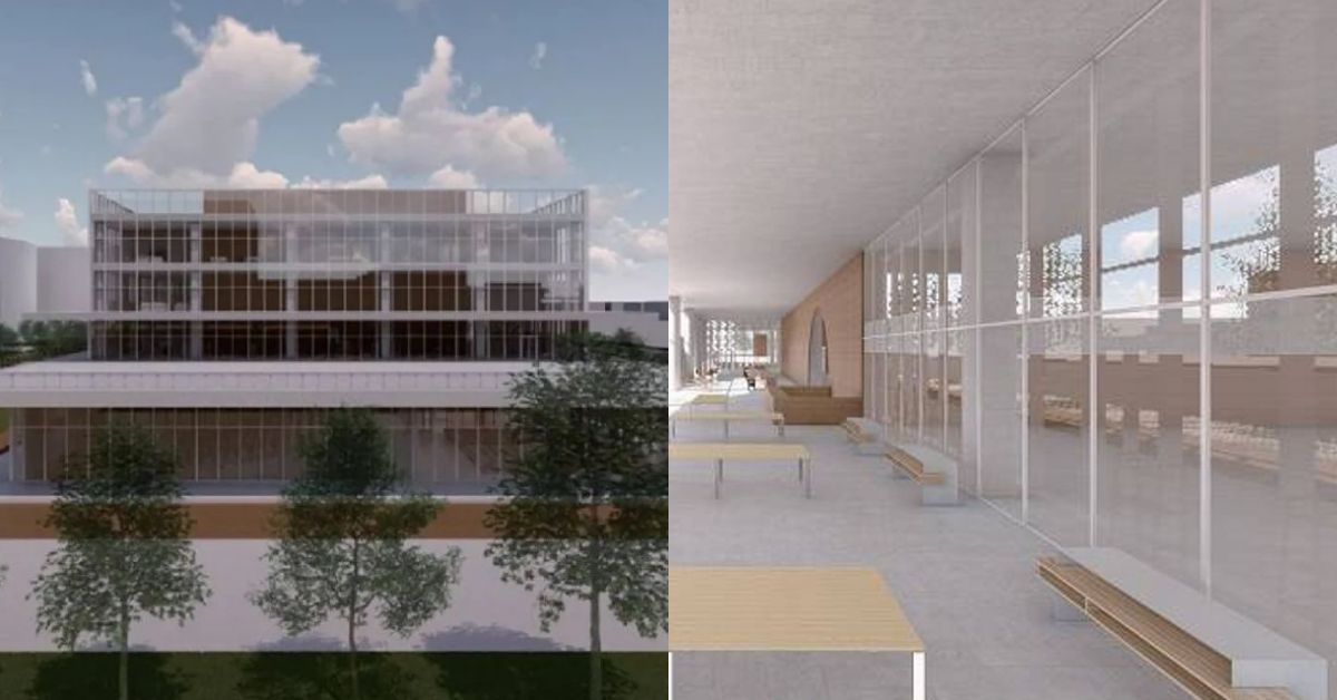 雲林首座總圖「耕雲圖」登場！極簡純白建築，坐落虎尾高鐵站特區