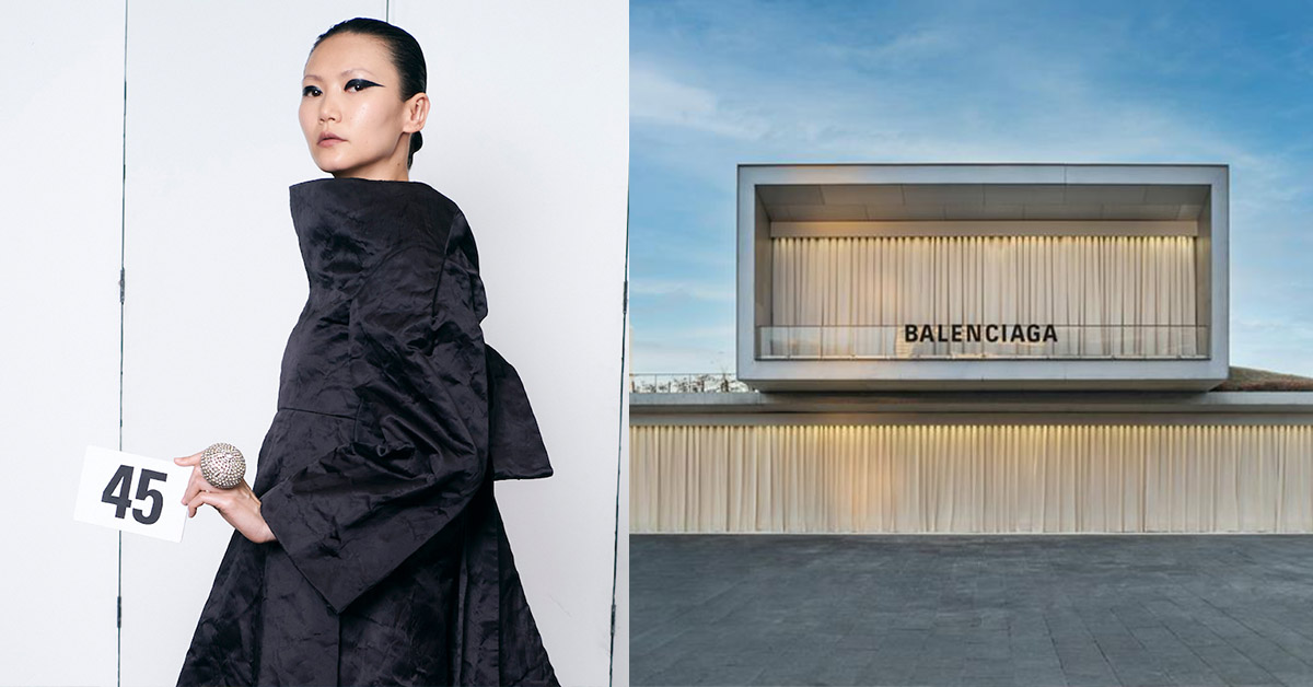 Balenciaga用「空間」說話，打造19世紀巴黎沙龍，重現高級訂製儀式感！
